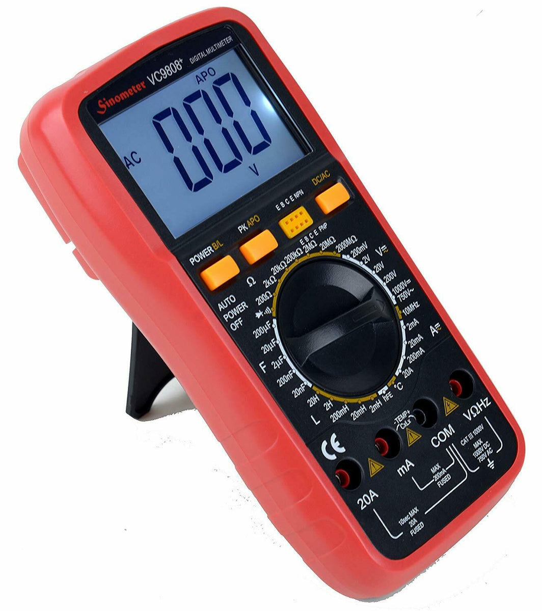 Sinometer UT39A AC DC Voltage Amp Ohm Meter Multimeter Tester