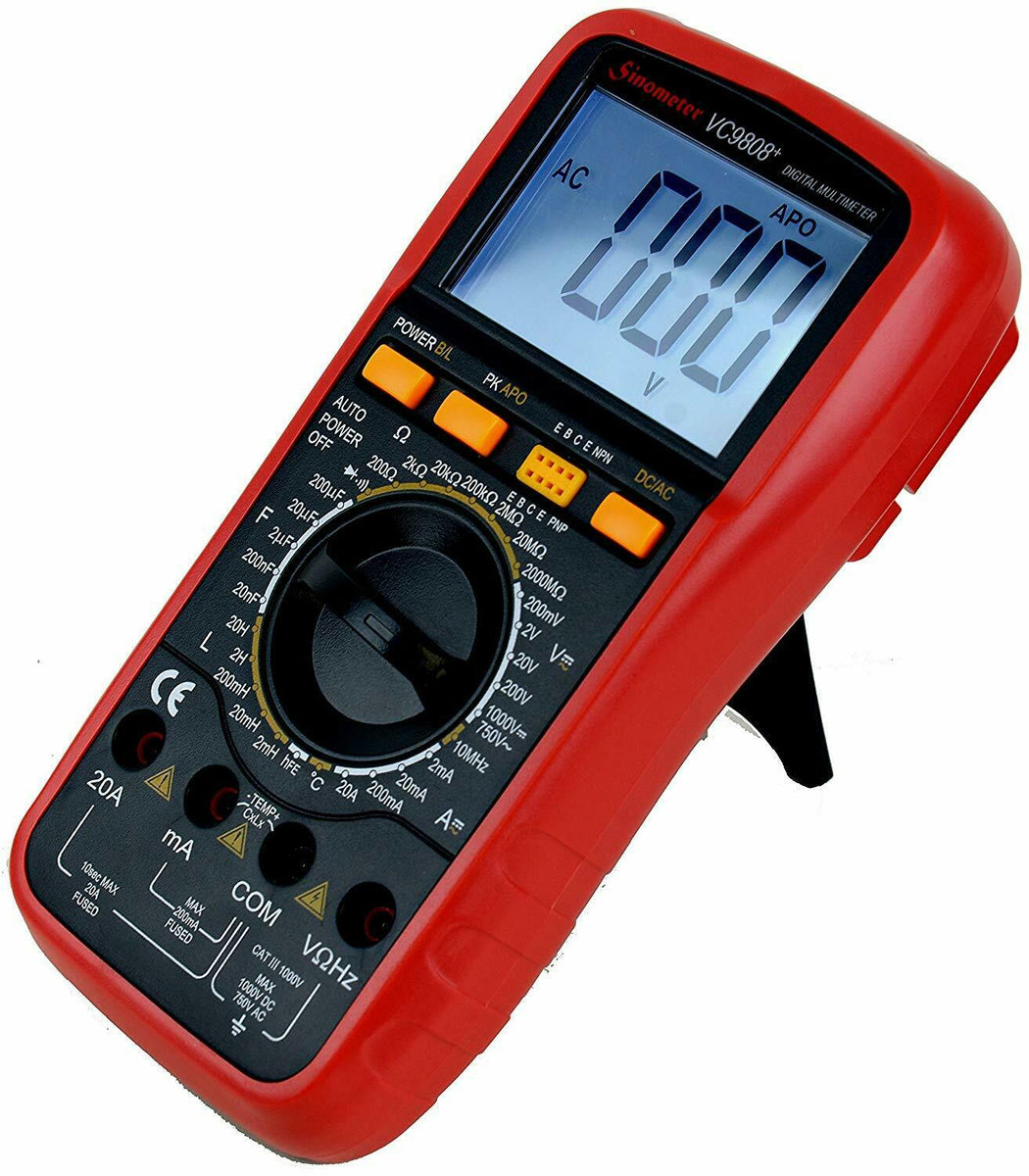 Sinometer UT39A AC DC Voltage Amp Ohm Meter Multimeter Tester